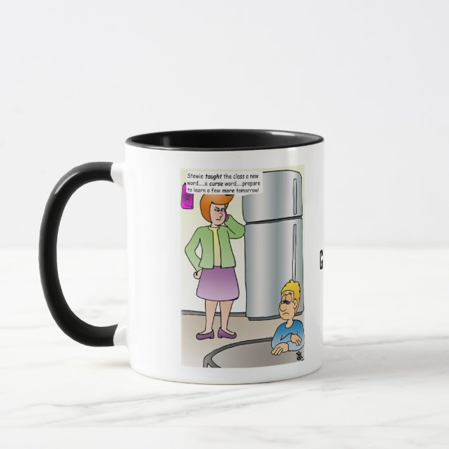 Naughty Words Combo Mug (Left)