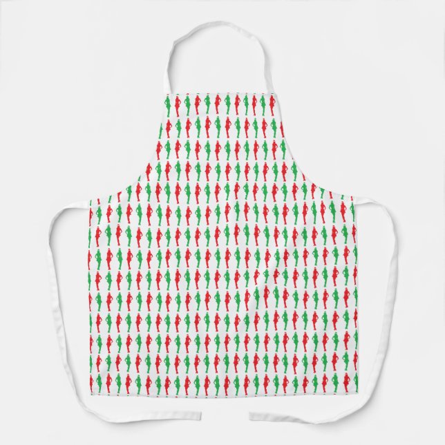 Naughty Xmas Elves Apron (Front)