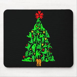 Naughty Xmas Ornaments Kamasutra Adult Humor Chris Mouse Pad
