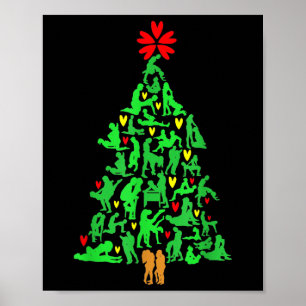 Naughty Xmas Ornaments Kamasutra Adult Humour Chri Poster