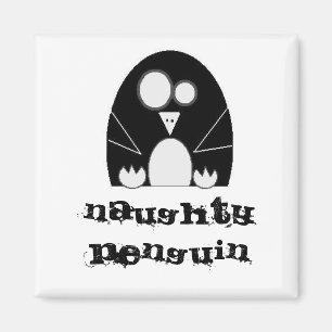 NAUGHTYPENGUIN, Naughty Penguin Magnet