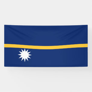 Nauru Flag Banner