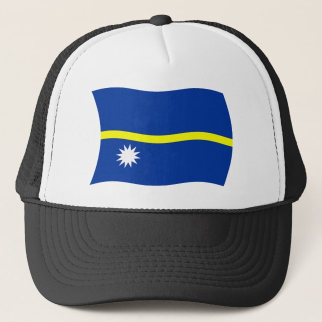 Nauru Flag Hat (Front)