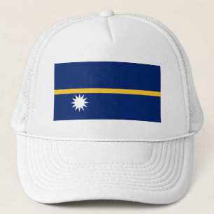 Nauru Flag Trucker Hat