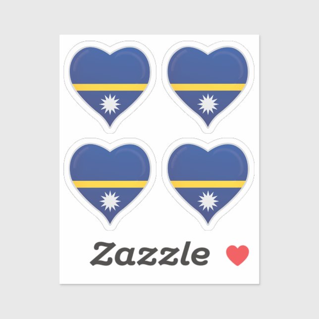 Nauru love flag pride (Sheet)