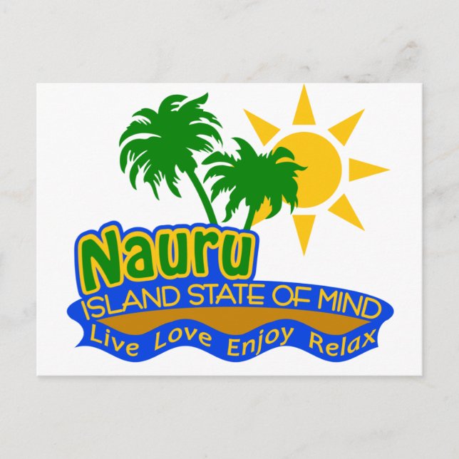 Nauru State of Mind postcard (Front)