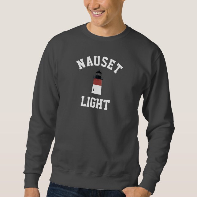 Nauset Light Cape Cod Massachusetts Sweatshirt (Front)