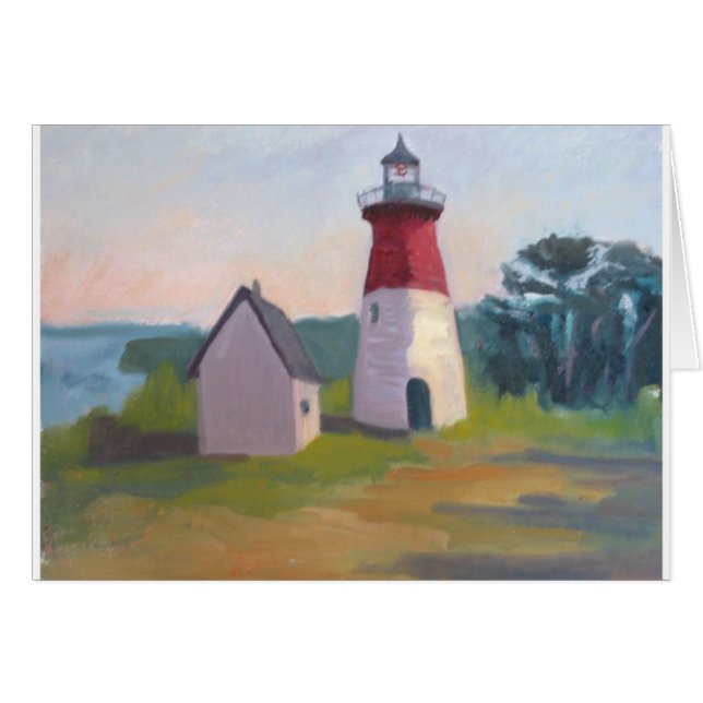 Nauset Lighthouse, Cape Cod Card (Front Horizontal)