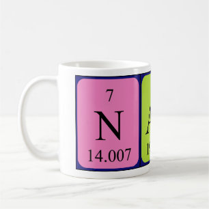 Naut periodic table name mug