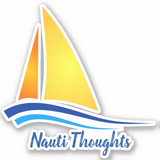 Nauti Thoughts Nautical Sailboat (Front)