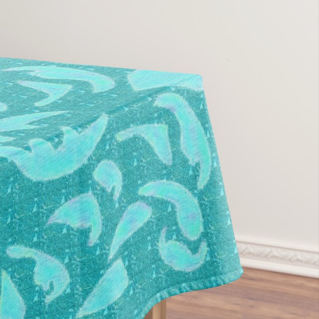 Nautic-Isle-Blue-Multi-Size's Tablecloth (In Situ)