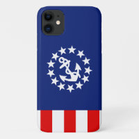 Nautical American Yacht Flag Patriot Colours