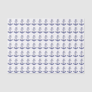 Nautical Anchor and Rope Tissue Paper