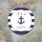 Nautical Anchor Baby Shower Stickers - It's A Boy!
