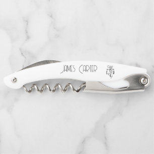 Nautical Anchor Blue Waiter’s Corkscrew