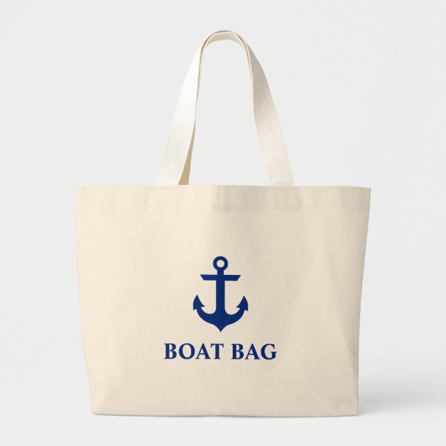 Nautical Anchor Boat Bag (Front)