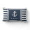 Nautical Anchor Boat Name Navy Blue Striped
