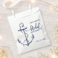 Nautical Anchor Bridal Shower White