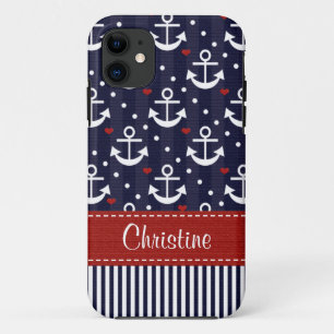 Nautical Anchor iPhone 11 Case