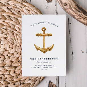 Nautical Anchor   Coastal Moving Announcement