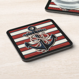 Nautical Anchor Coaster