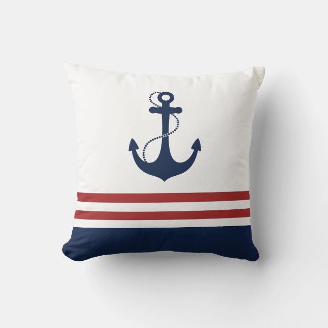 Nautical Anchor Cushion (Front)