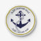 Nautical Anchor Custom Party Paper Plates