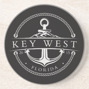 Nautical Anchor Key West Florida 2015 Coaster