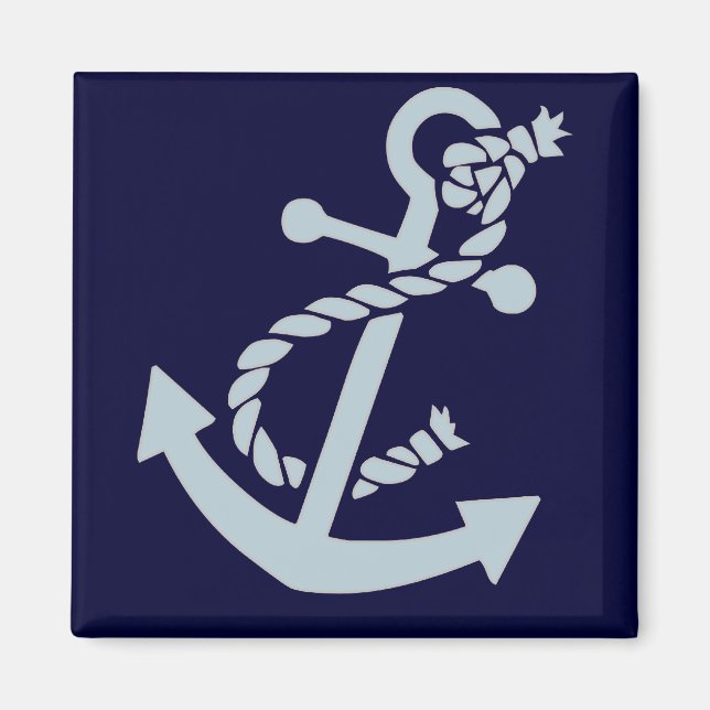 Nautical Anchor Magnet (Front)