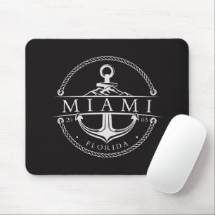 Nautical Anchor Miami Florida 2003 Mouse Pad