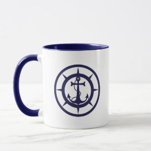Nautical Anchor Mug