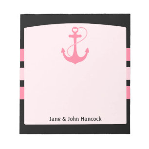 Nautical Anchor Notepad
