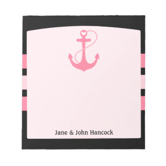 Nautical Anchor Notepad