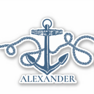 Nautical Anchor Personalised Monogram