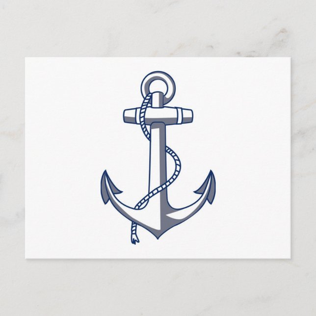Nautical Anchor Postcard (Front)
