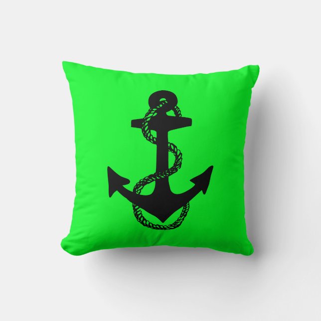 nautical ANCHOR + ROPE | Cushion (Front)
