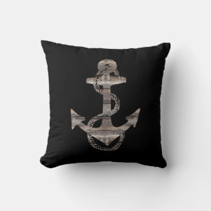 nautical ANCHOR + ROPE   Cushion