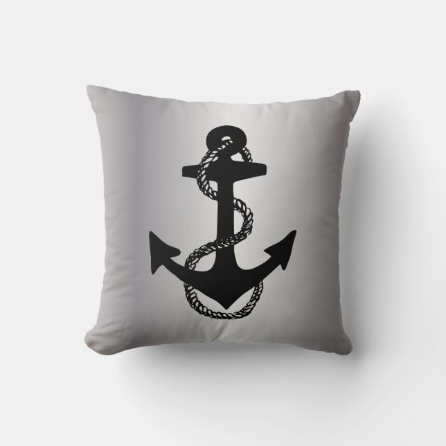 nautical ANCHOR + ROPE | Cushion (Front)