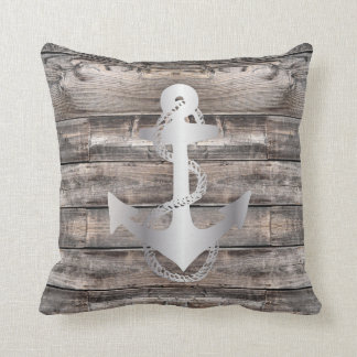 nautical ANCHOR + ROPE | Throw Pillow