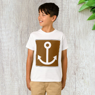 Nautical Anchor Sign T-Shirt