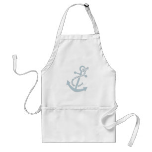 Nautical Anchor Standard Apron