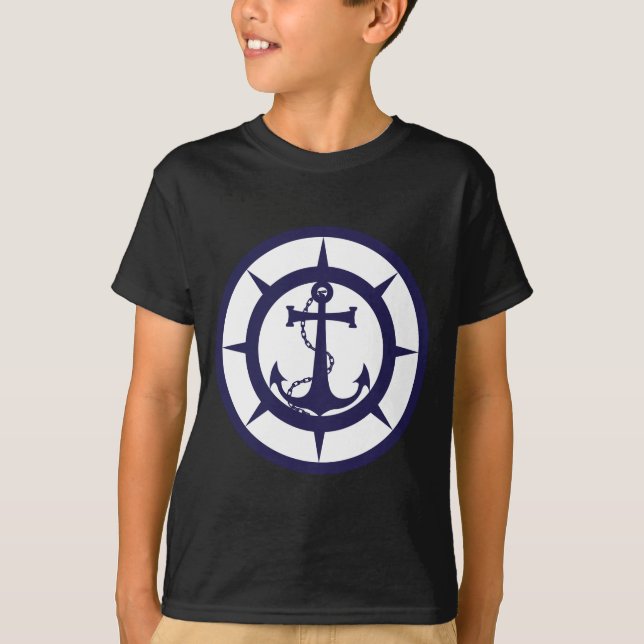 Nautical Anchor T-Shirt (Front)