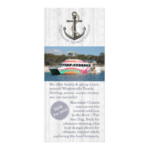 Nautical Anchor w/Rope Rack Card
