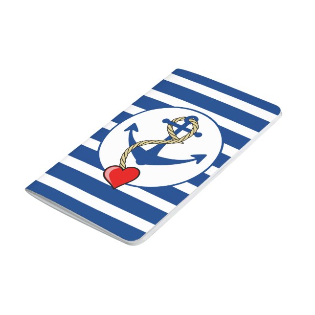 Nautical Anchor With Heart Journal (Bottom)