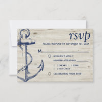 Nautical Anchor Wood Meal Choice