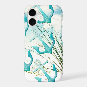 Nautical Anchors Beach Ocean Seaside Coastal Theme