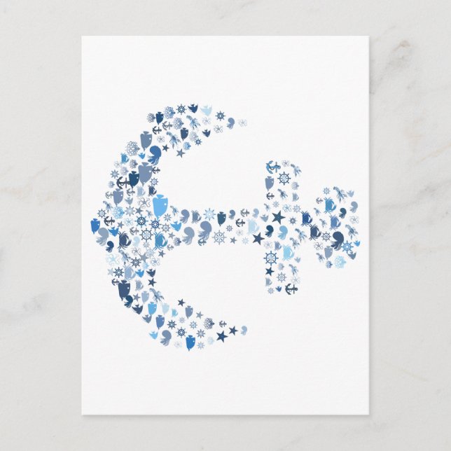 nautical ancla postcard (Front)