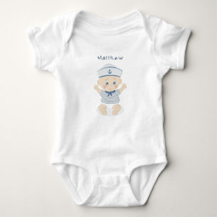 Nautical Baby Boy Baby Shower Baby Bodysuit