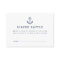 Nautical Baby Shower Diaper Raffle Cards | Navy