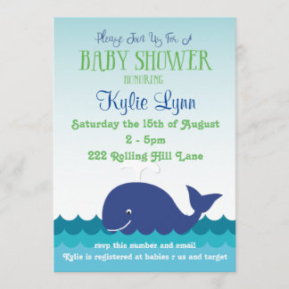 Nautical Baby Shower Invitation